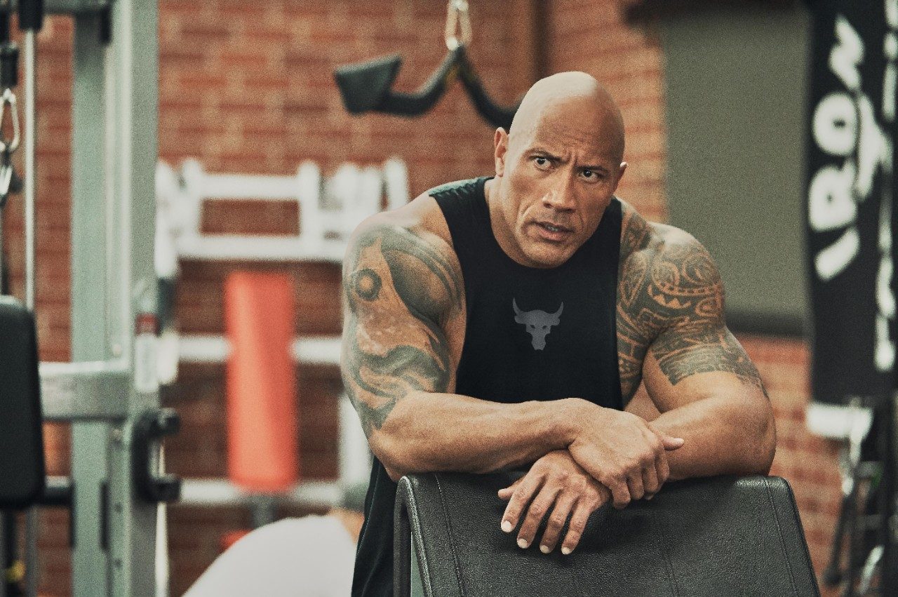 The rock and under armour hot sale