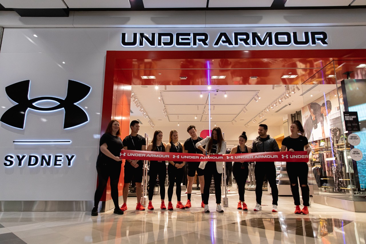 Under Armour Sails to Sydney