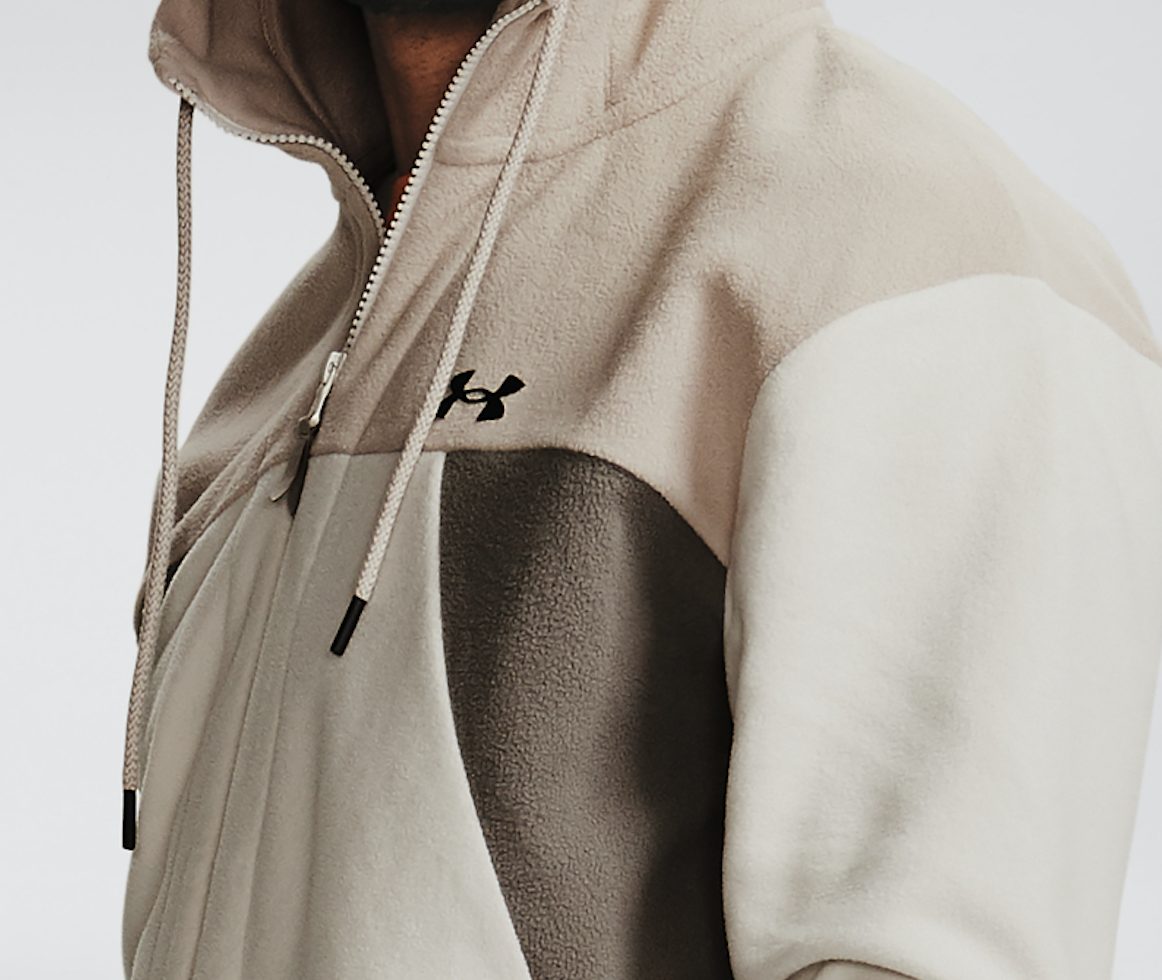 The UA Recovery Fleece Full-Zip Hoodie is made of the UA Recovery fabric that helps athletes Recover and get better faster. 