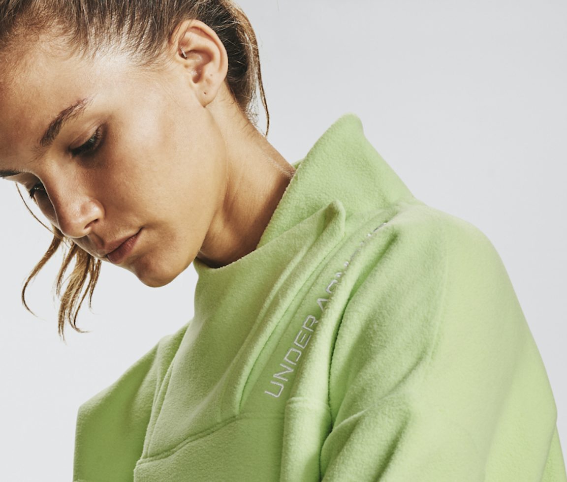 UA Recover Fleece Wrap Neck ($80 USD) 