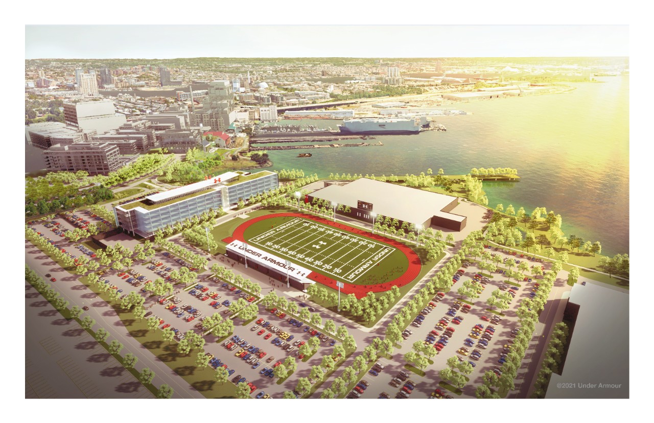 UNDER ARMOUR UNVEILS LONG RANGE PLAN FOR NEW GLOBAL CAMPUS IN BALTIMORE