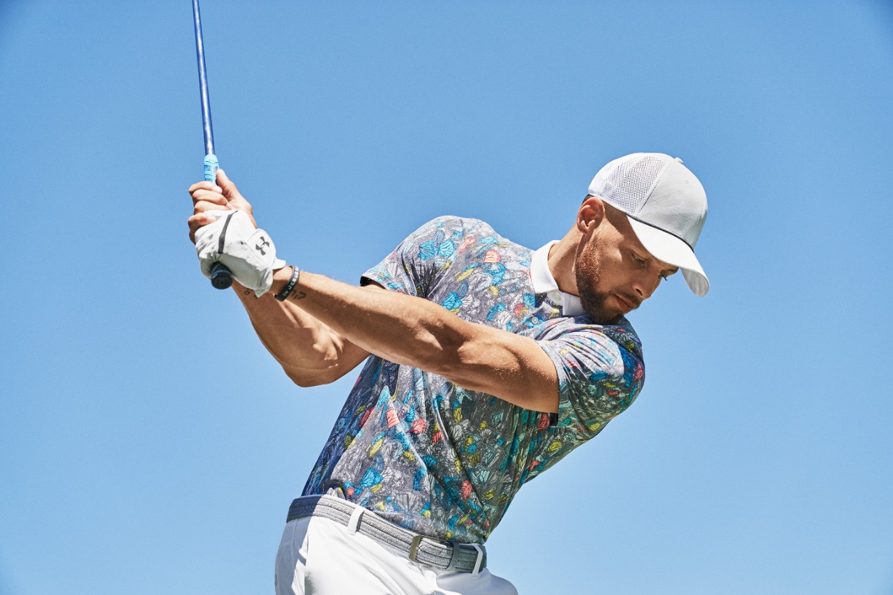Under armour golf steph curry top