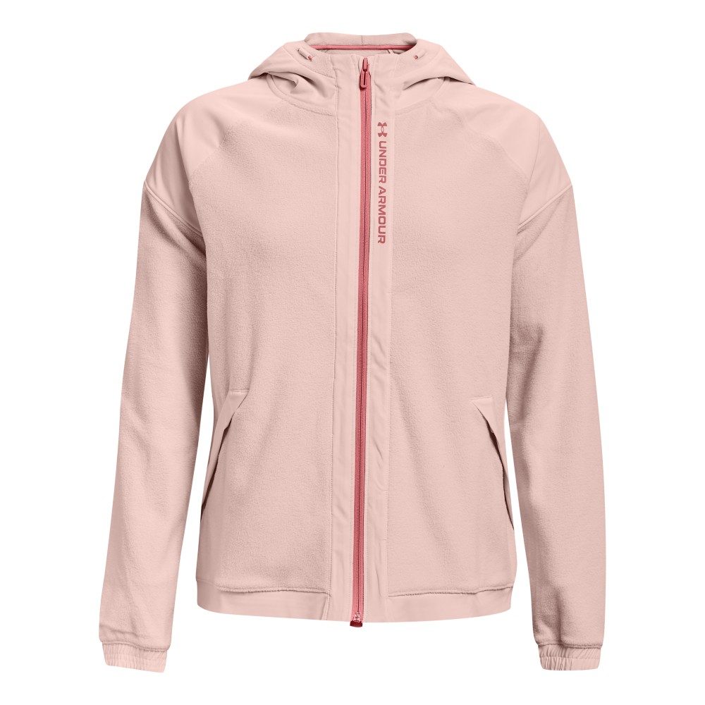 UA RUSH™ Fleece Full-Zip Hoodie, $110