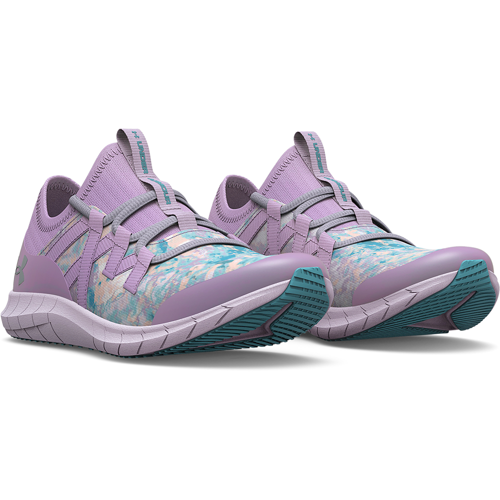 Girls' Grade School UA Infinity 3 Sky Running Shoes
