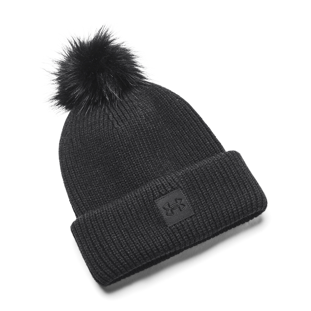 Women's Coldgear Infrared Halftime Ribbed Pom Beanie