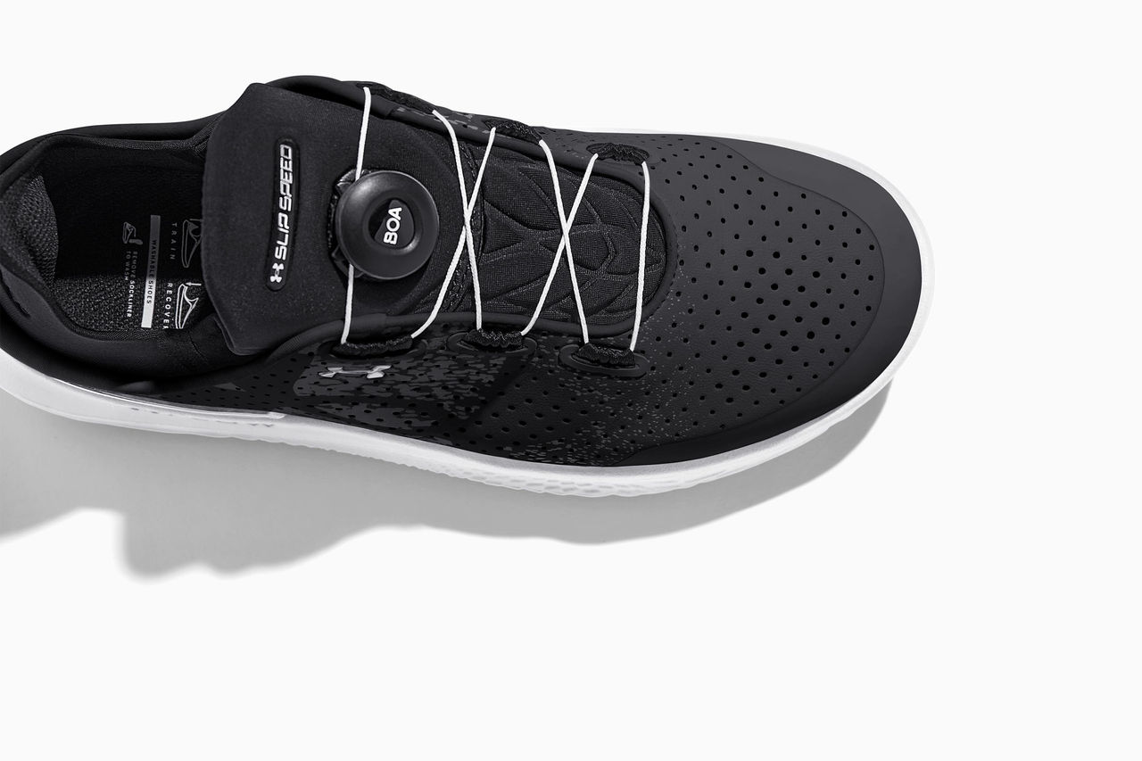 Under armor slip on top