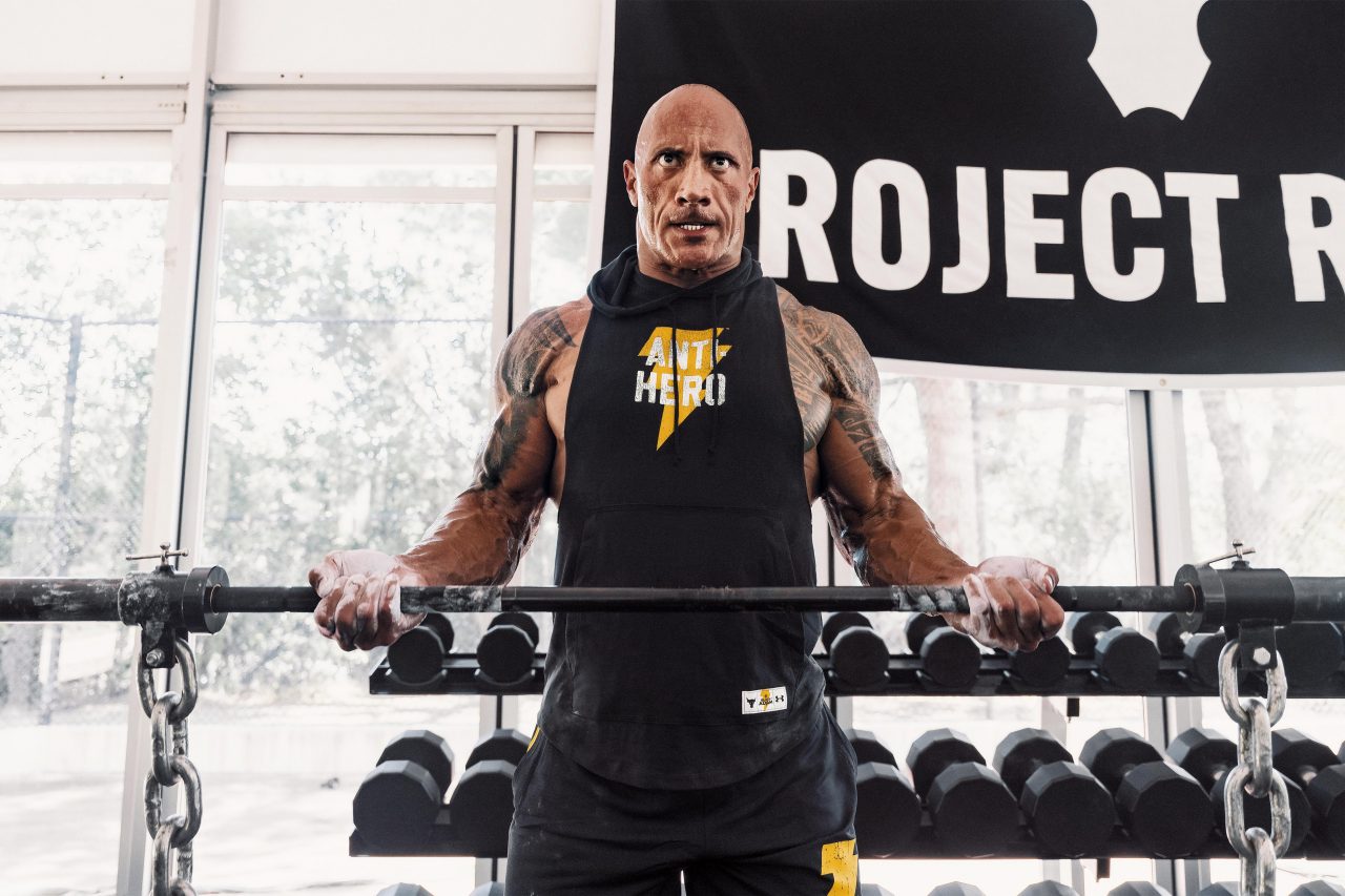 Under armour rock johnson store