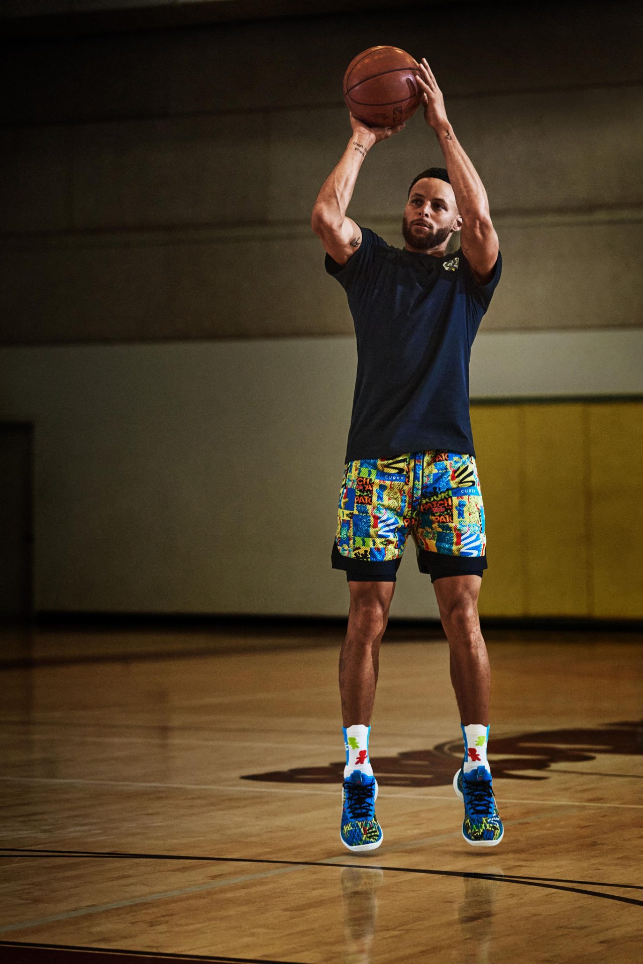 Curry shooting in SPK Curry Flow 10