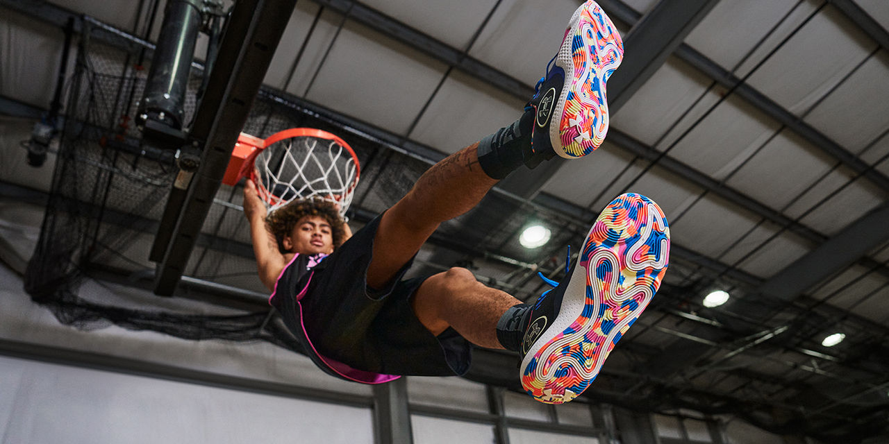 Under armour basketball athletes on sale