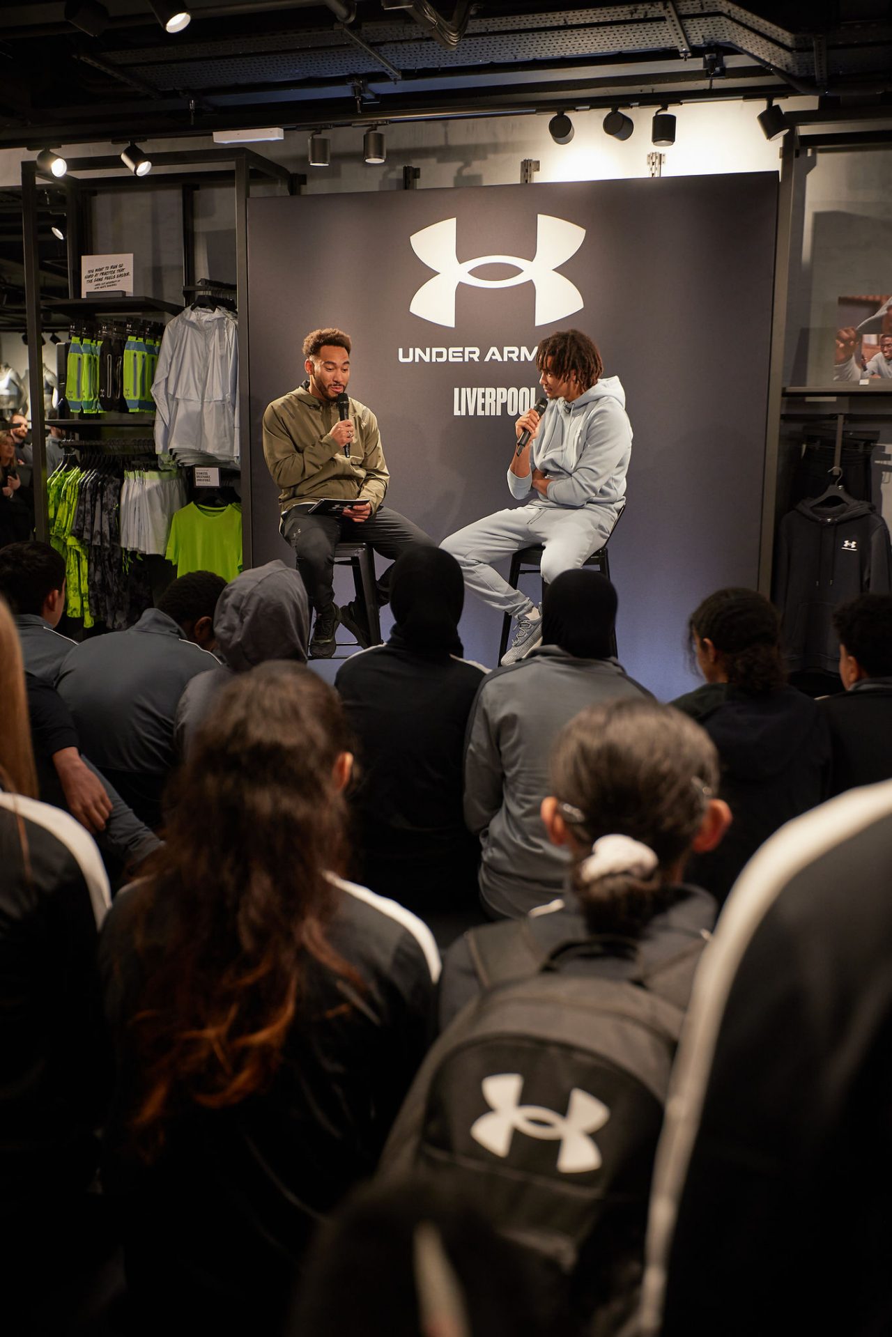 Trent Alexander Arnold Smashes Open New Under Armour Brand House in Liverpool