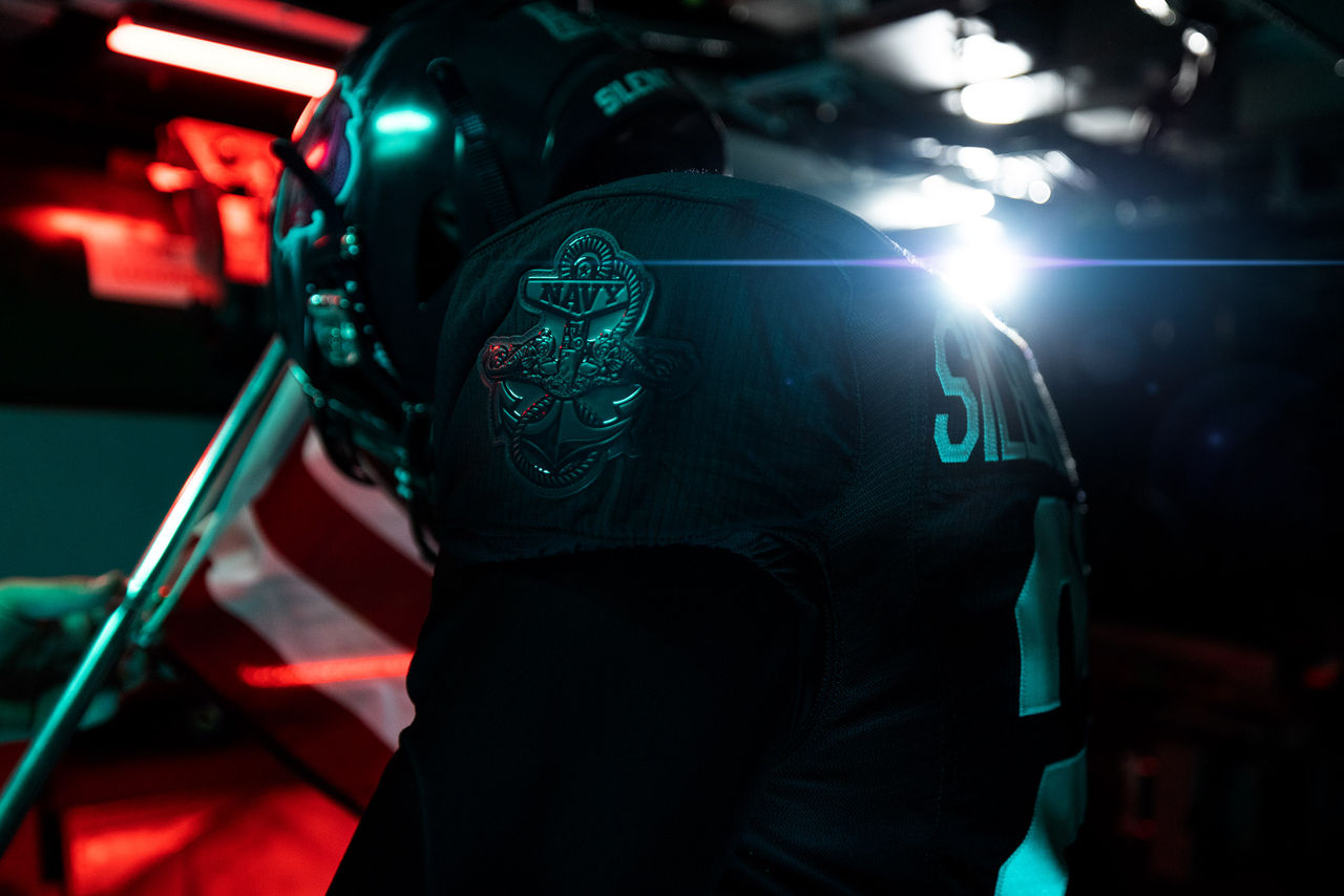 Navy Football Uniforms