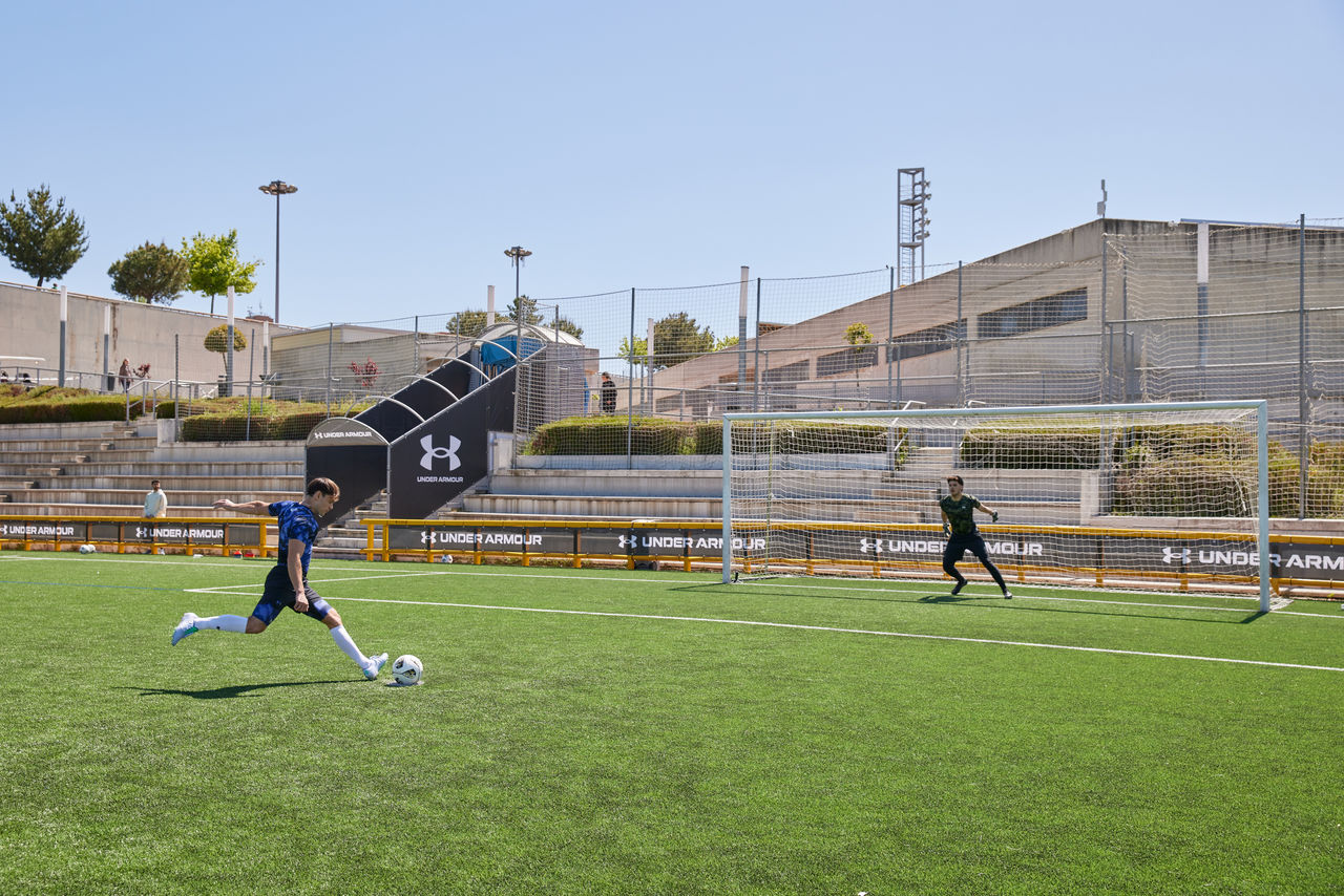 Under Armour Keeps Young Athletes Cool in the Heat of Madrid