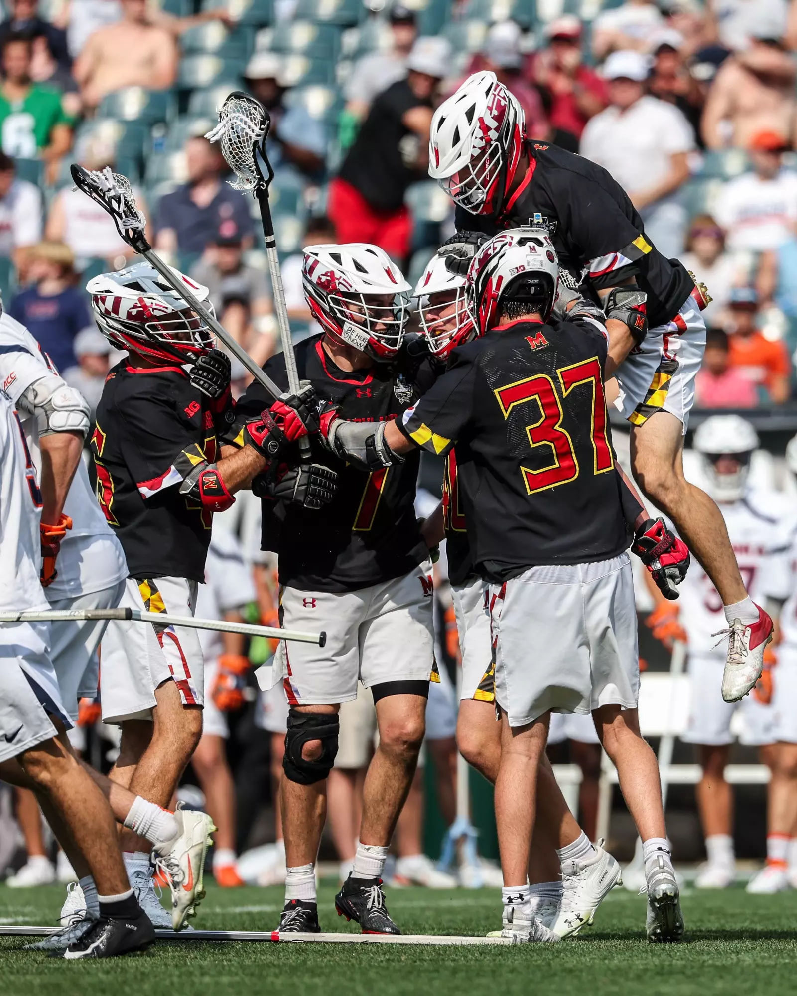 Maryland Men’s Lacrosse vs. Virginia in the NCAA Semifinals at Lincoln Financial Field in Philadelphia, PA on Saturday, May. 25, 2024. Brieanna Andrews/Maryland Terrapins Photo by Brieanna Andrews/Maryland Terrapins