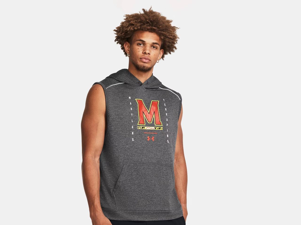 Men's UA Tech™ Terry Gameday Collegiate Sleeveless Hoodie