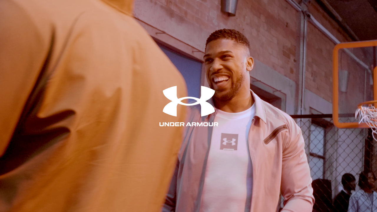 Under armour anthony joshua range outlet