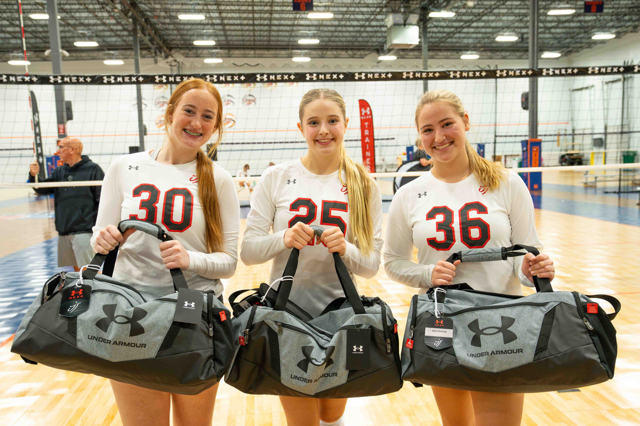 UA Next Athletes with Swag