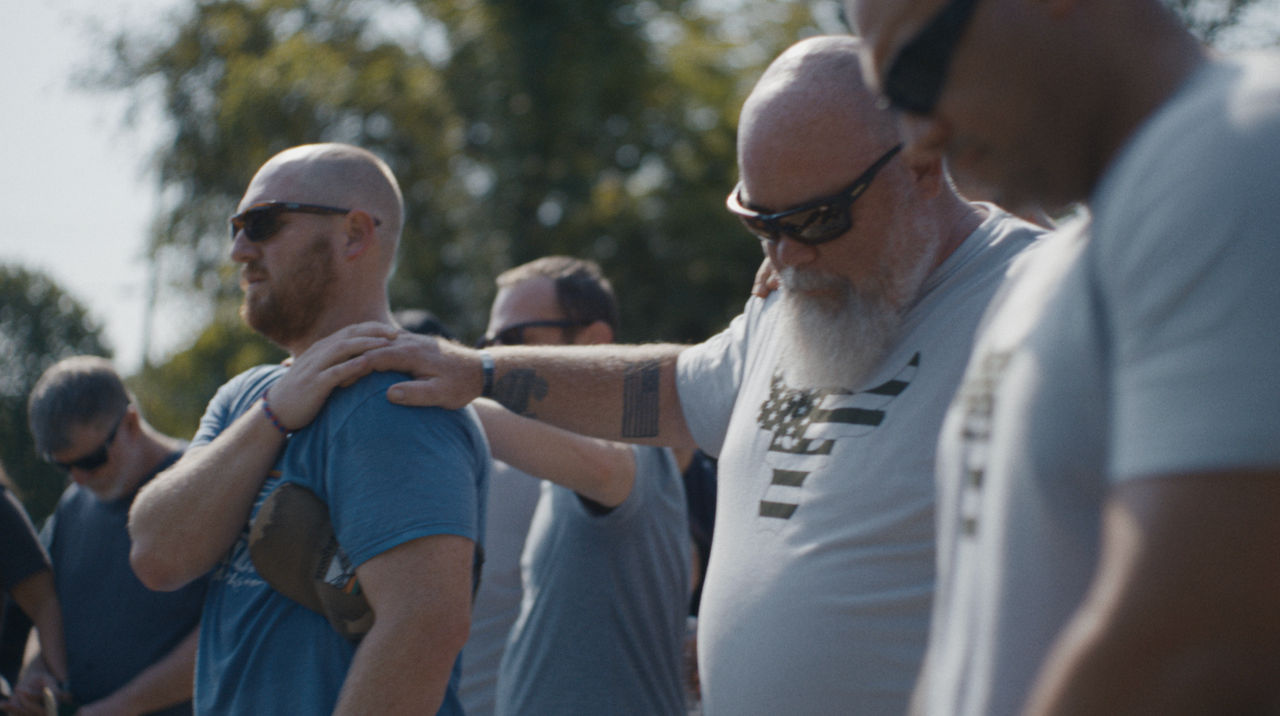 Veterans Grouping Together
