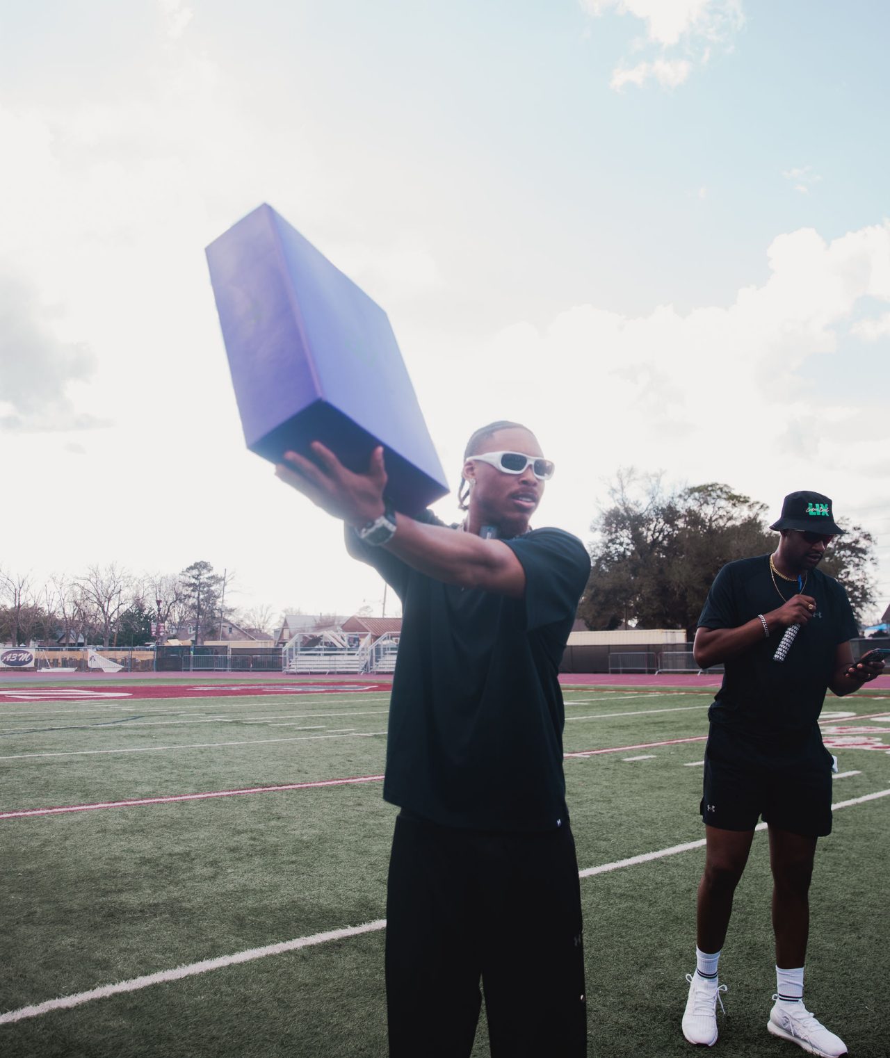 JJ Youth Football Clinic Gifting