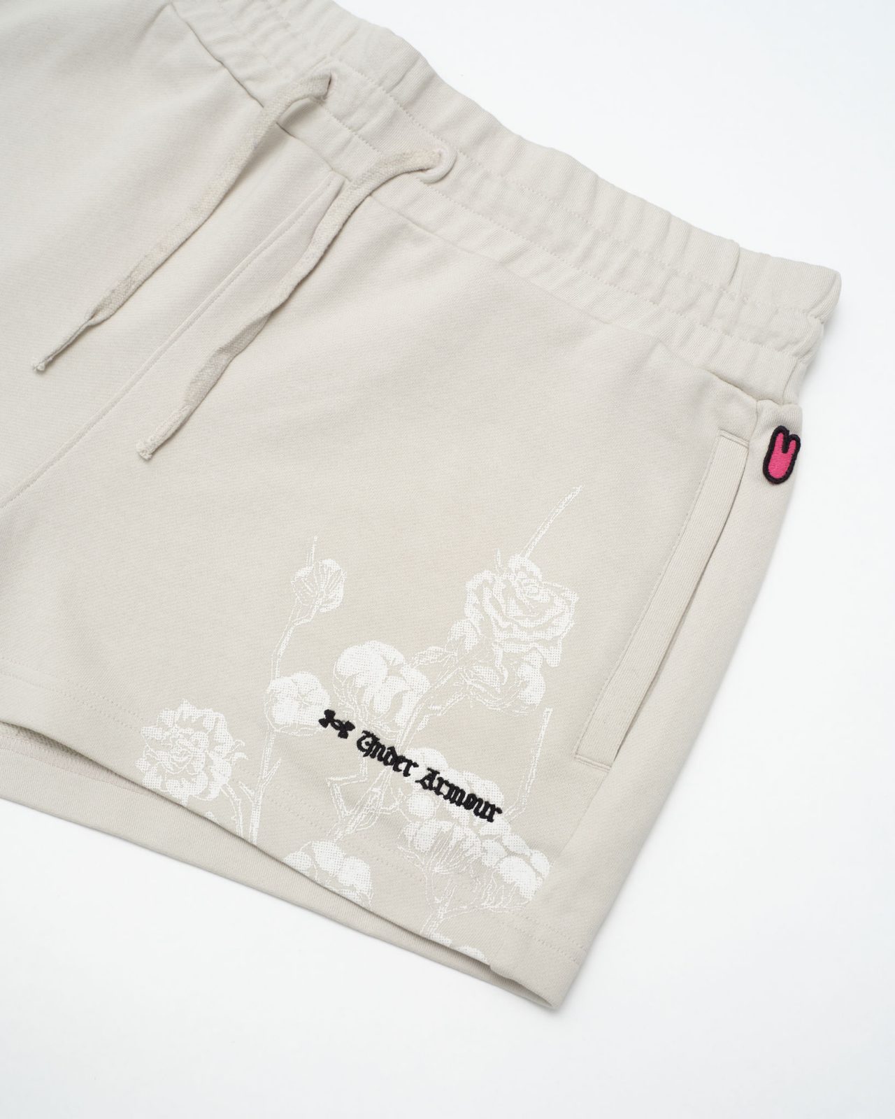 Protect This Earth Cream Shorts