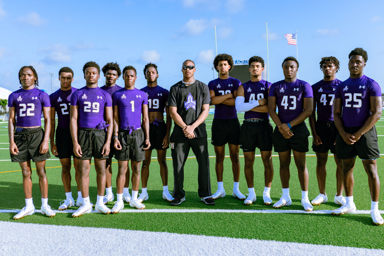 Student Athletes on Field
