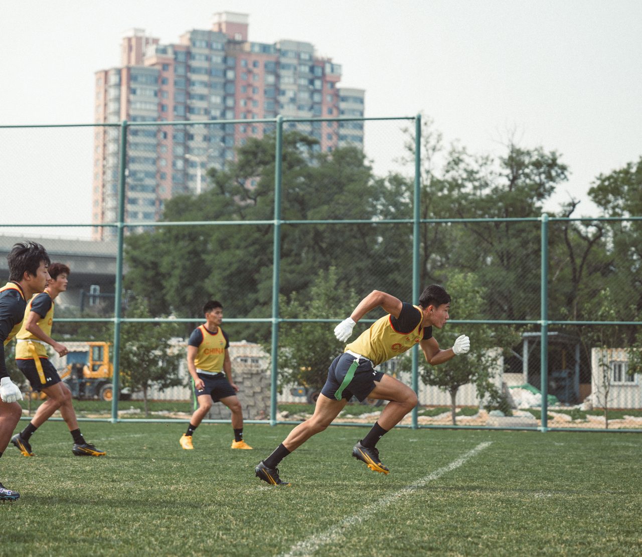 China Flag Football Training 