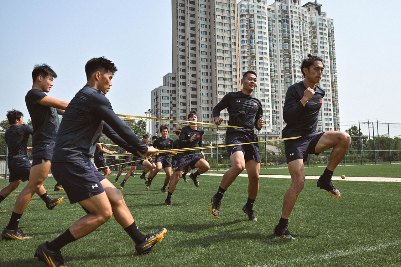 China Flag Football Training 