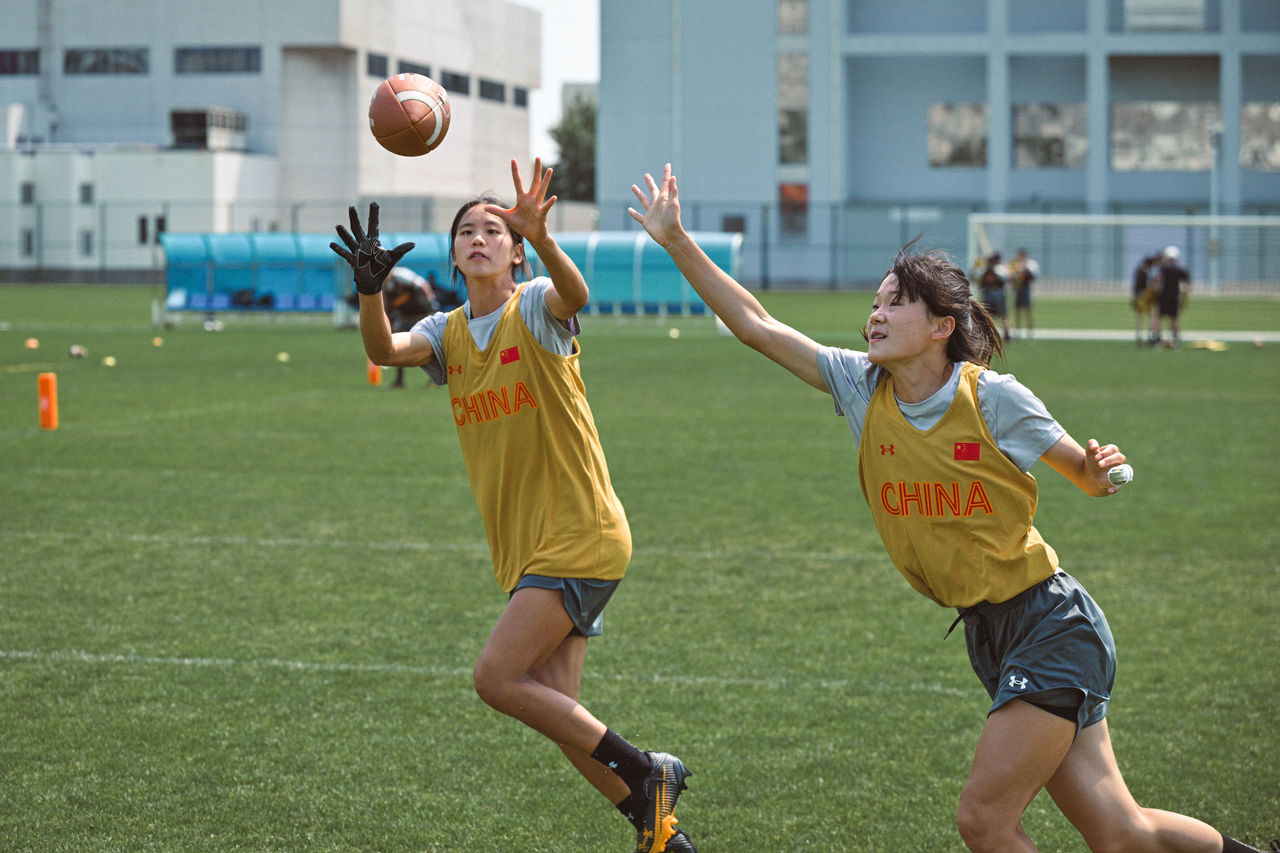 China Flag Football Training 