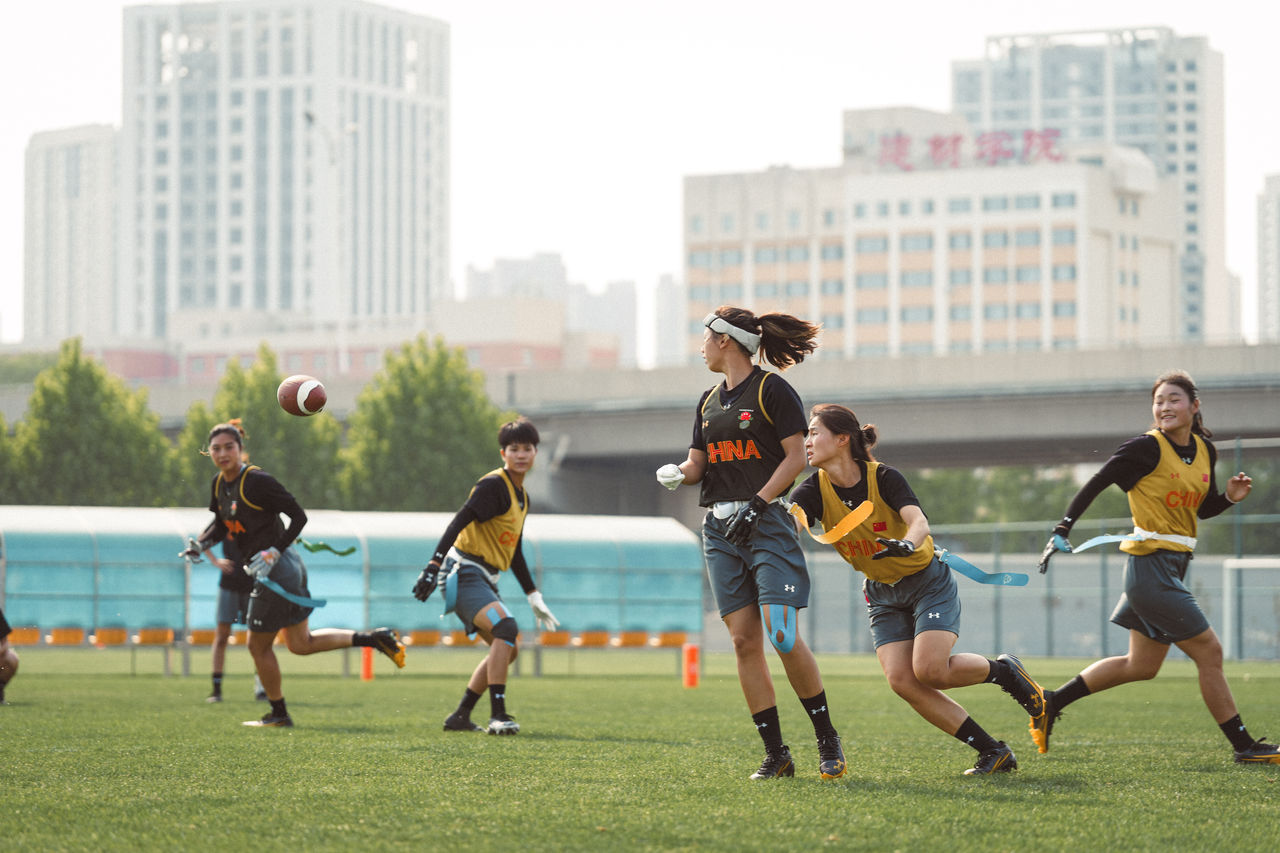 China Flag Football Training 