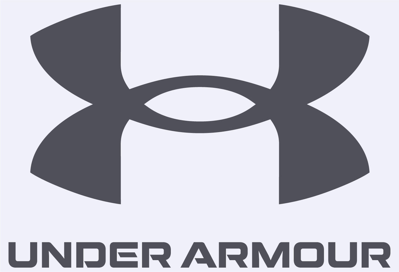 UA logo with word mark on light