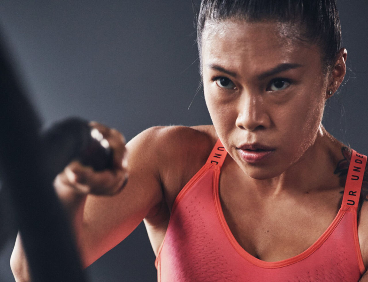 Woman exercising