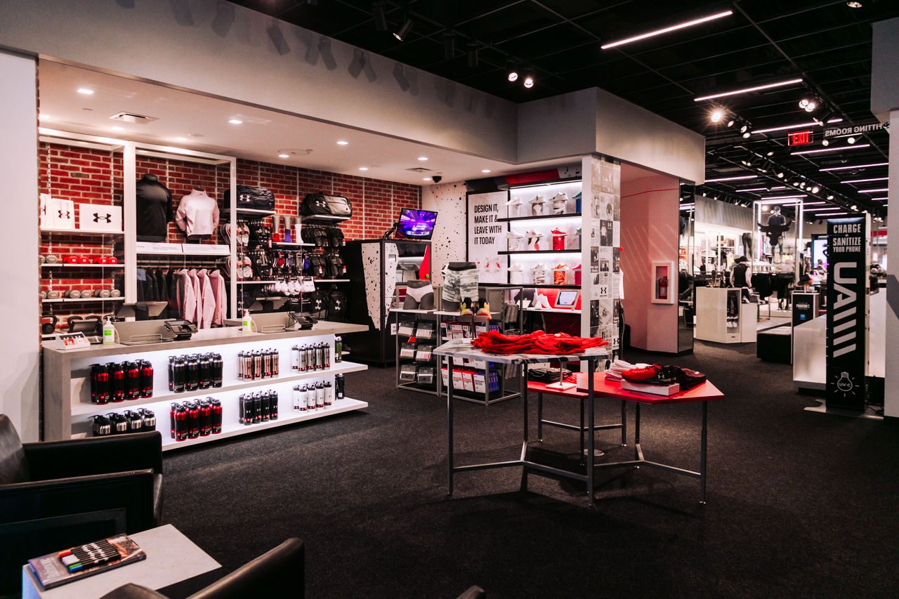 Closest under armour store hotsell