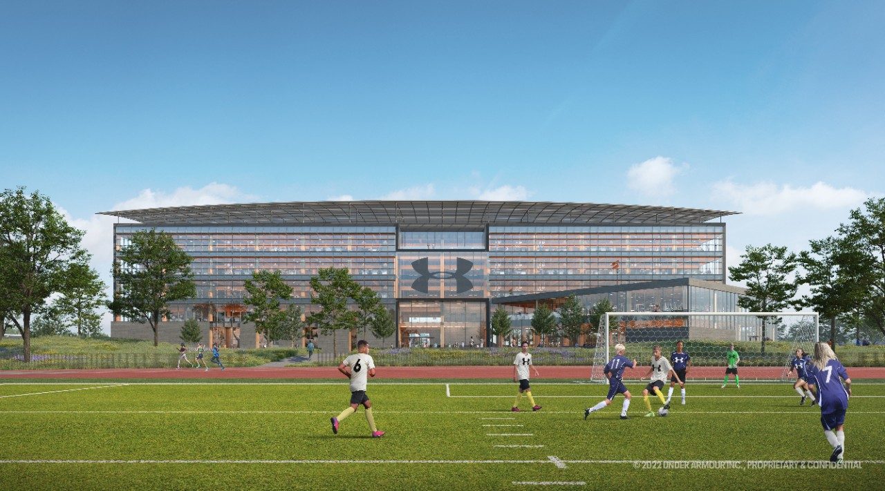 Under Armour Unveils Sustainable Design for Teammate Headquarters in  Baltimore